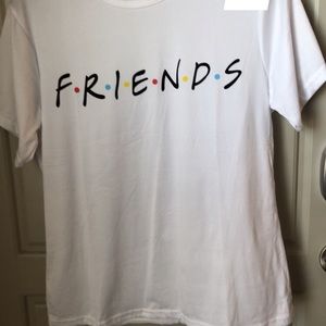 White friends tshirt